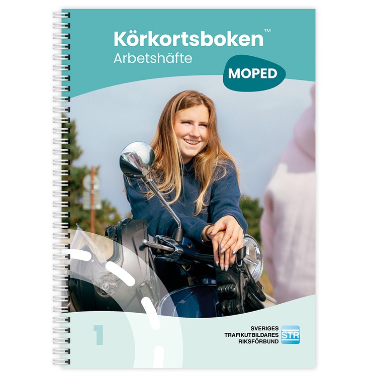 Körkortsboken Moped arbetshäfte